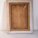 Painting on wood signed charles godeby