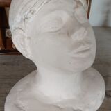 Plaster bust
