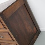 Apothicaire / Classeur Antique en Chêne et Bois Fruitiers, France, Début du 20ème Siècle