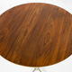 Table top teak base star