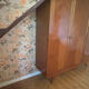 Armoire vintage acajou 3 portes