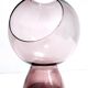 Old Rose Murano Glass Vase with a Hole, Italy