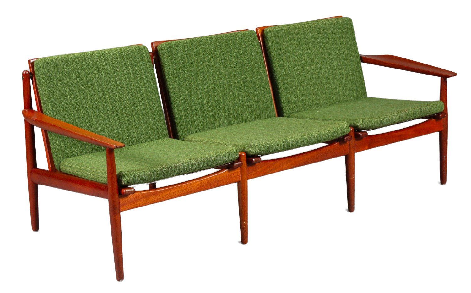 Sofa 3 places mid-century Denmark by Arne Vodder