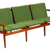 Sofa 3 places mid-century Denmark by Arne Vodder