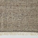 Mid Century Modern Handmade Wool Kilim Rug, 255x322Cm