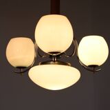 1930s Art Deco Chandelier ,Czechoslovakia