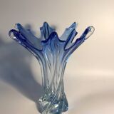 Italian Murano swirl vase