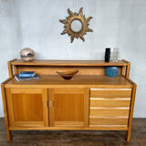 Elm 1970 brutalist sideboard