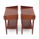 Tables de chevet par Børge Mogensen pour Soborg Mobler, années 1950, lot de 2