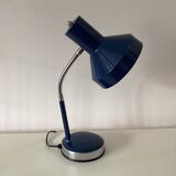 Blue desk lamp
