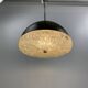 Suspension Space Age 1970, marron et chrome