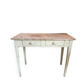 Small country table with 2 drawers