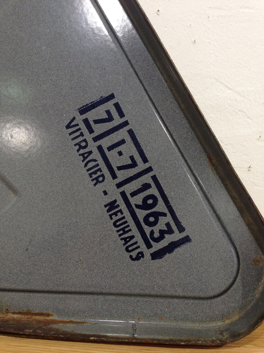 Enamelled cross Panel