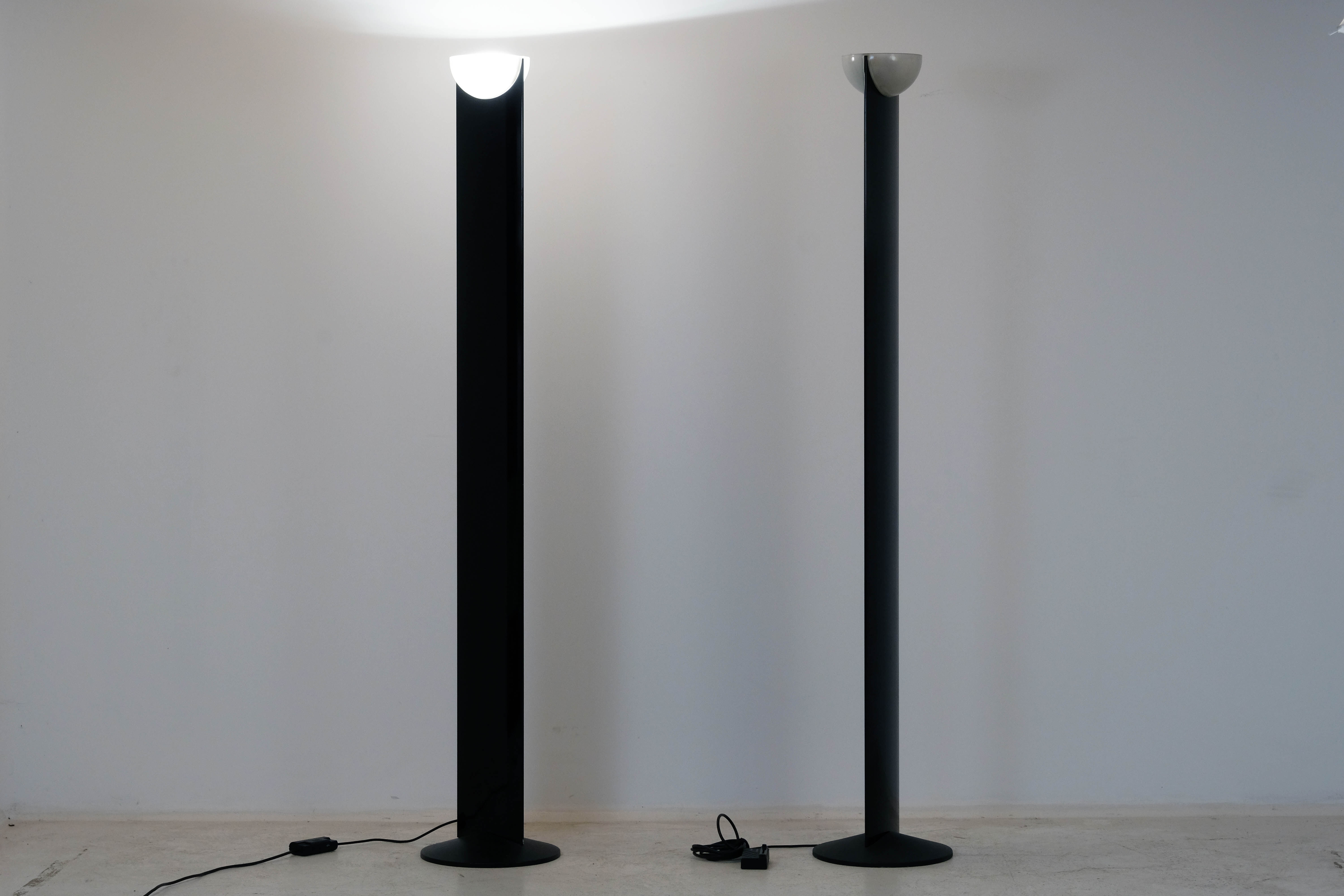 Pair of "Adonis" floor lamps by Gianfranco Frattini for Luci 1987