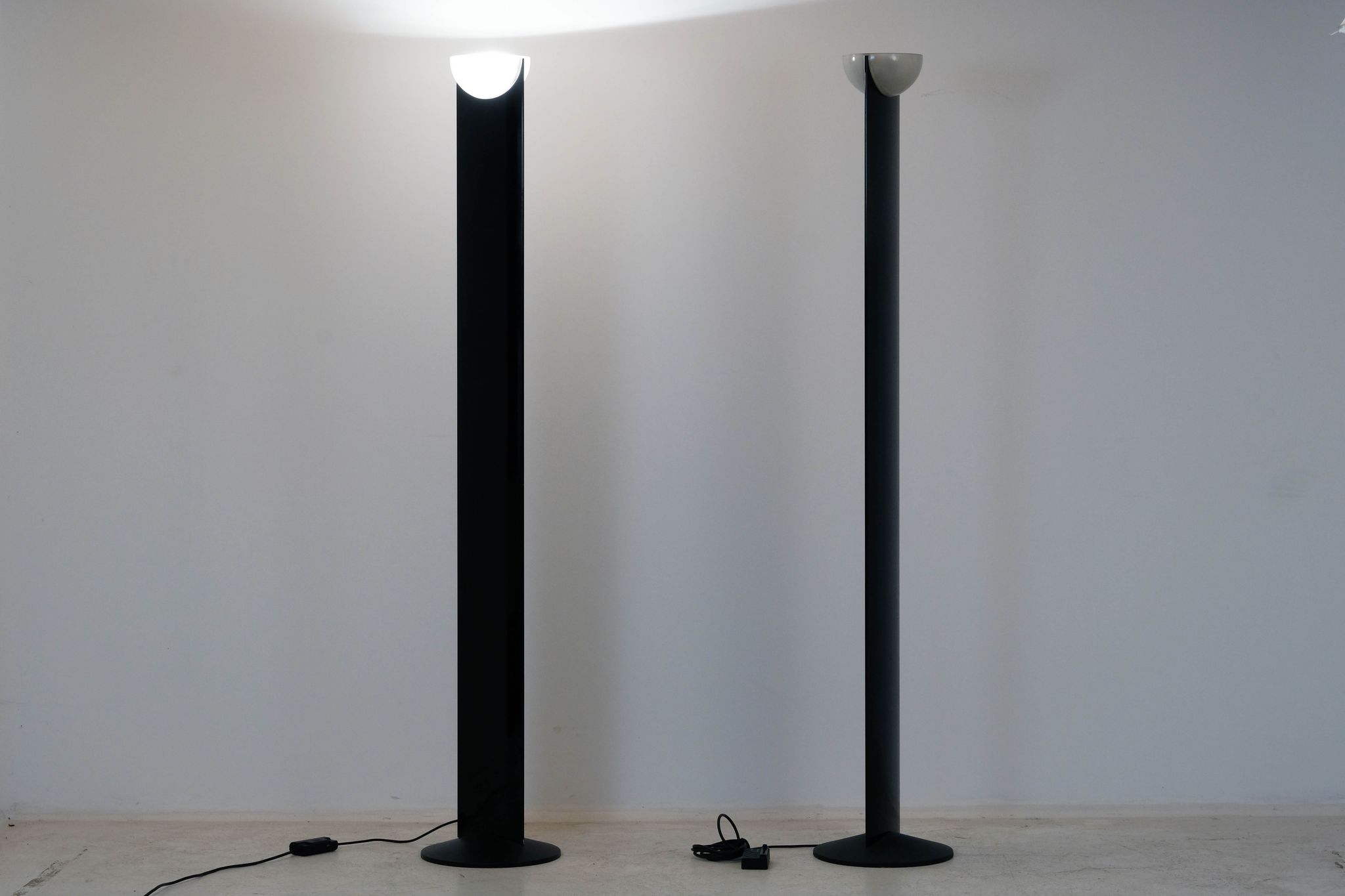 Pair of "Adonis" floor lamps by Gianfranco Frattini for Luci 1987