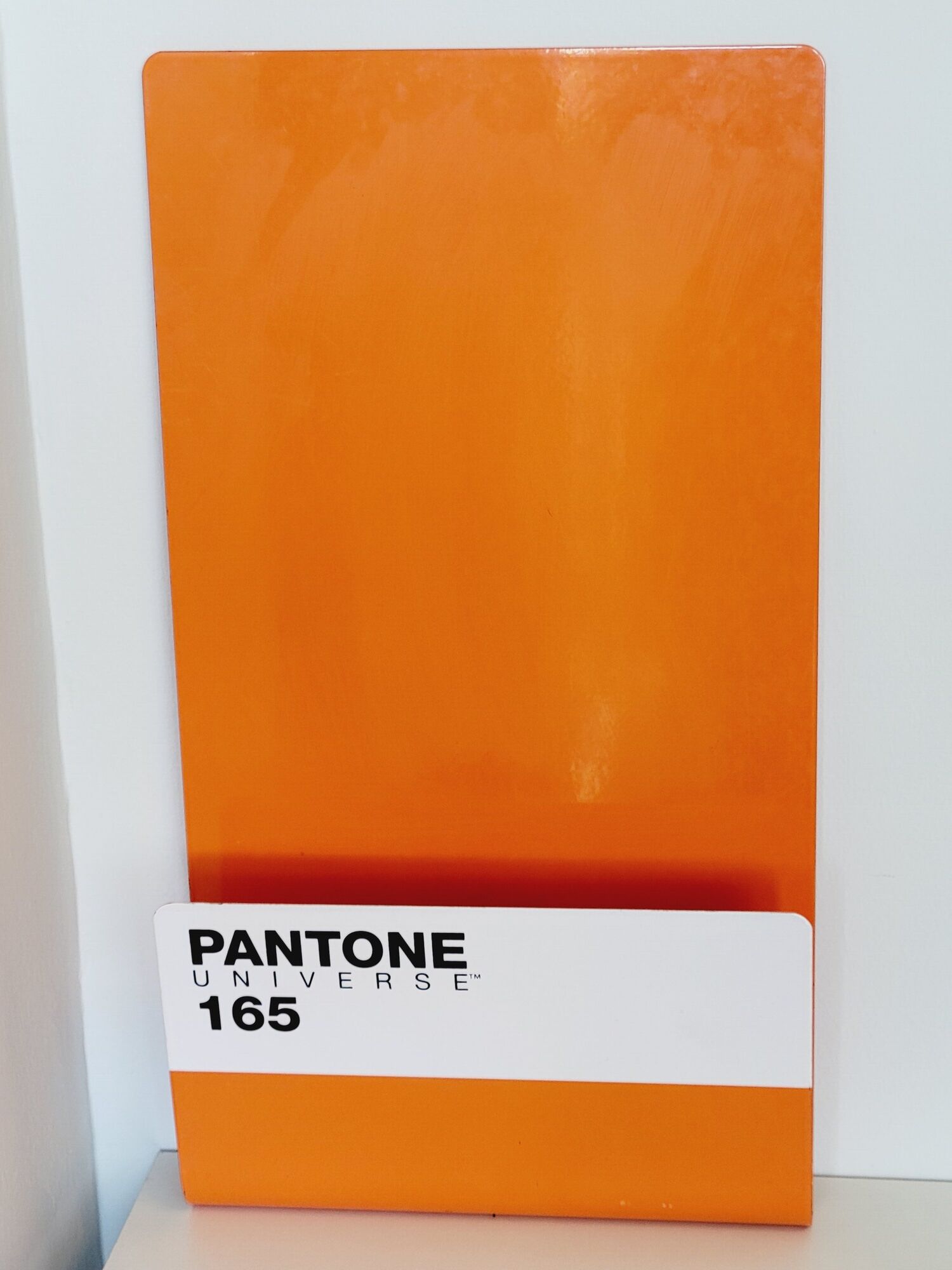 Wall magazine door design metal orange pantone wallstore 165 vitamin c