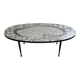 Table basse vintage mosaïque