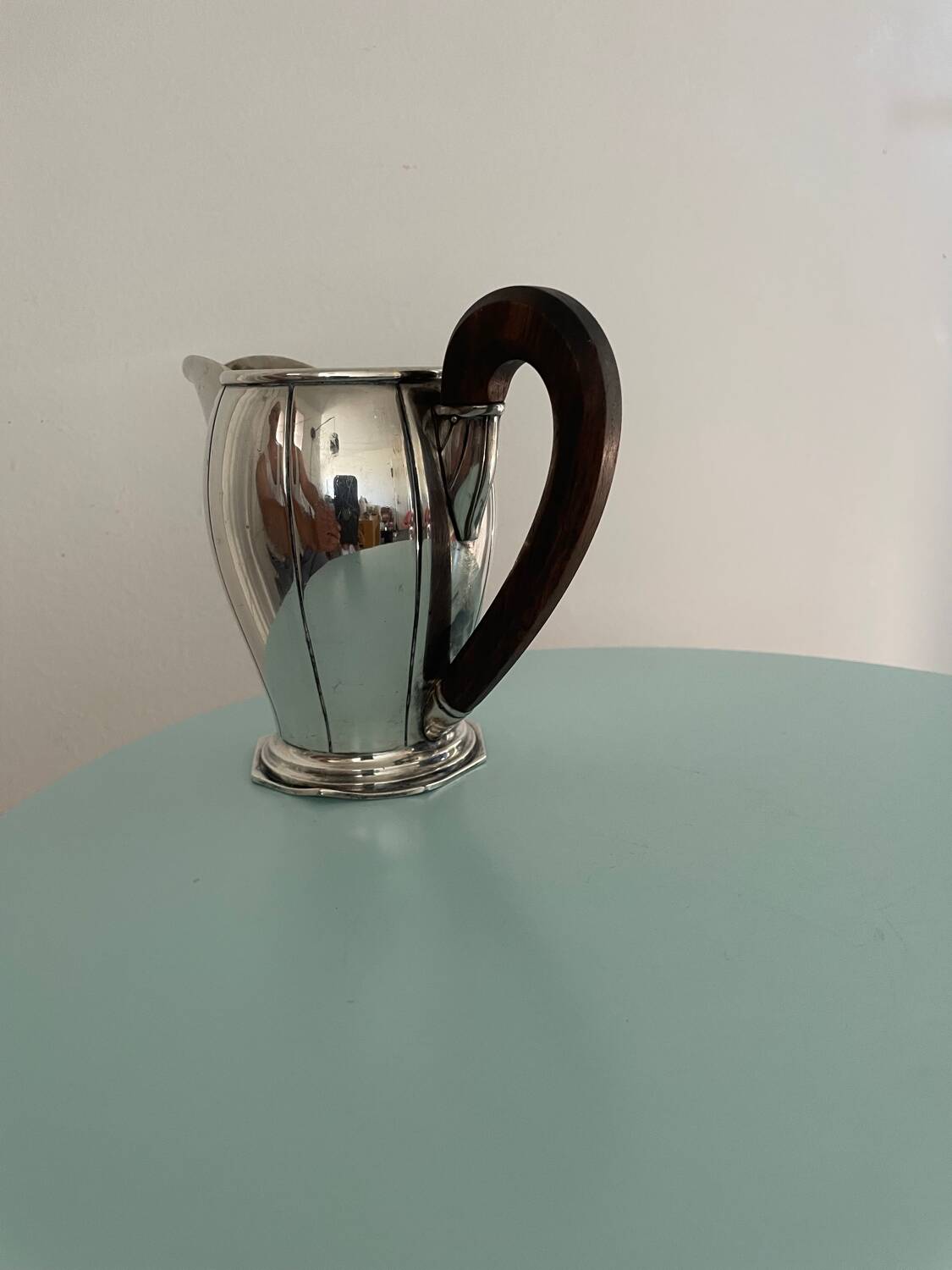 Blaise Bontempss Art Deco Silver-Plated Milk Jug