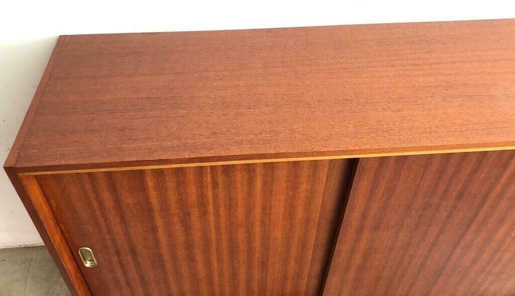 Danish wardrobe sliding doors 60s