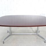 Ray and Charles Eames table "Segmented" in Rio Rosewood