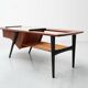 Alfred Hendrickx, Coffee Table Model 210 with Built-In Bar