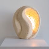 Lampe vintage en pierre