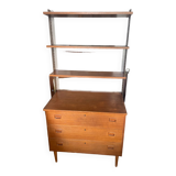 Scandinavian wooden shelf