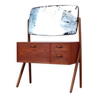 Vintage Teak Kommode Spiegel Danish Mid Century 50er 60er