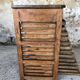 Oak craft cabinet has 13 drawers circa 40's / 50's