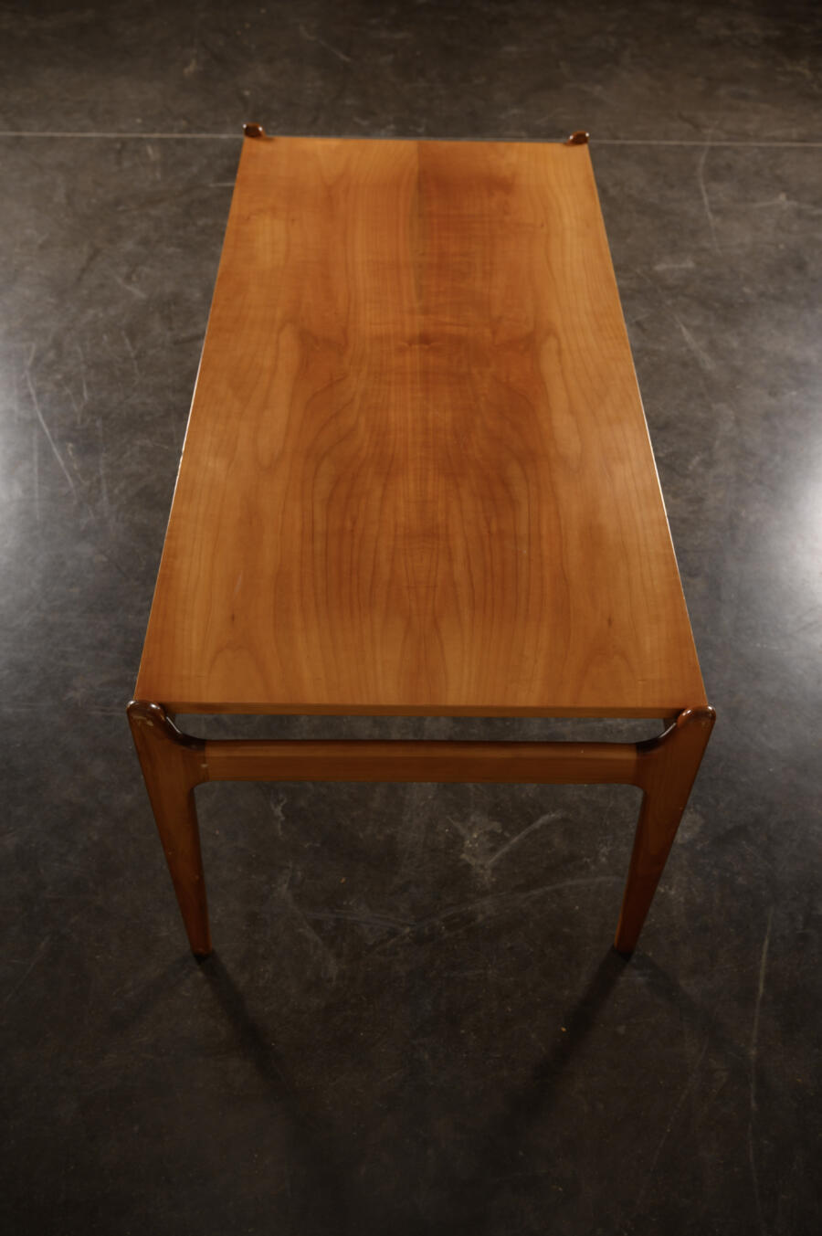 Large teak coffee table