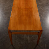 Large teak coffee table