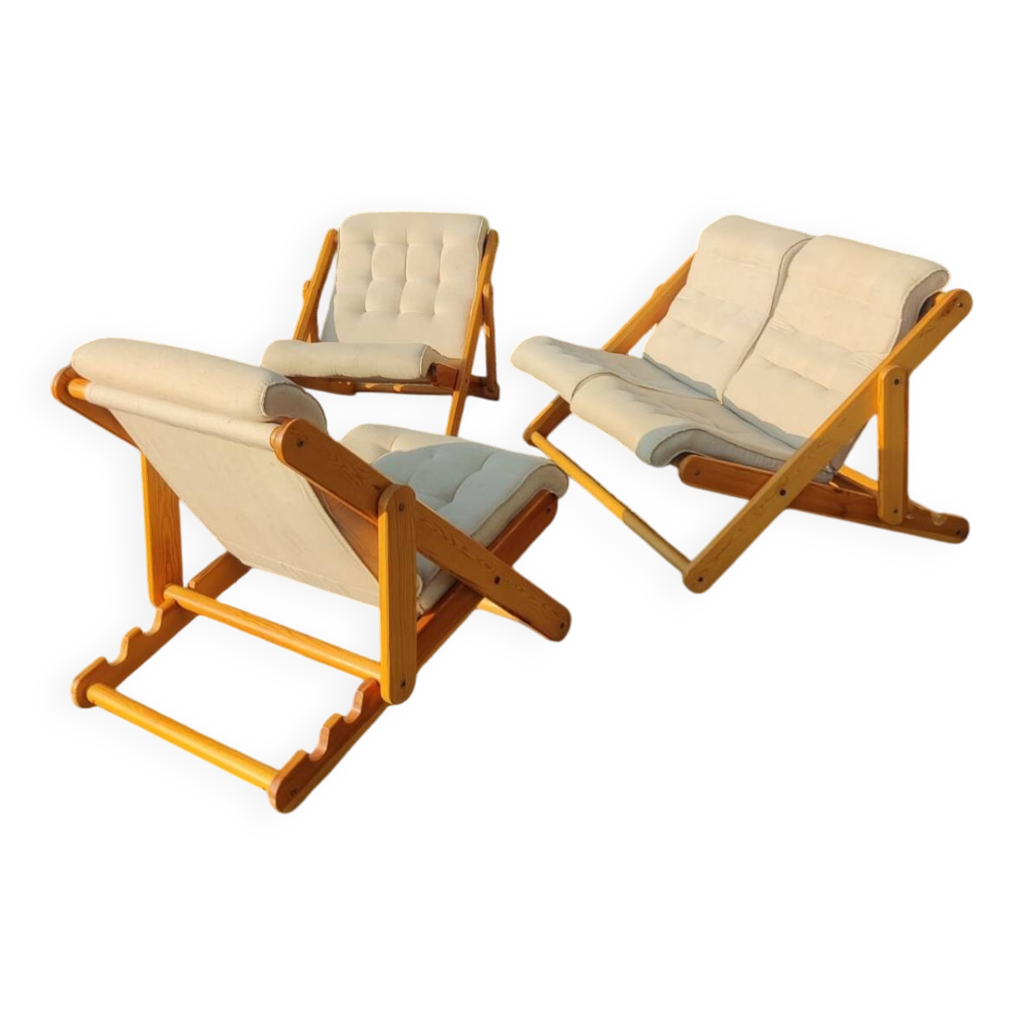 Kon Tiki Ikea set by Gillis Lundgren Selency
