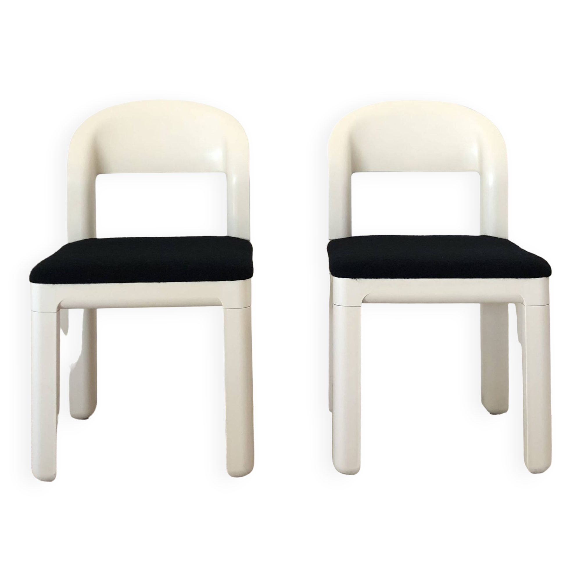 Chaises Joint par Massoni & Pelizza pour iGuzzini, Italie années 70