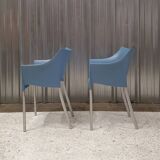 Pair of Dr. No chairs, Philippe Starck, Kartell