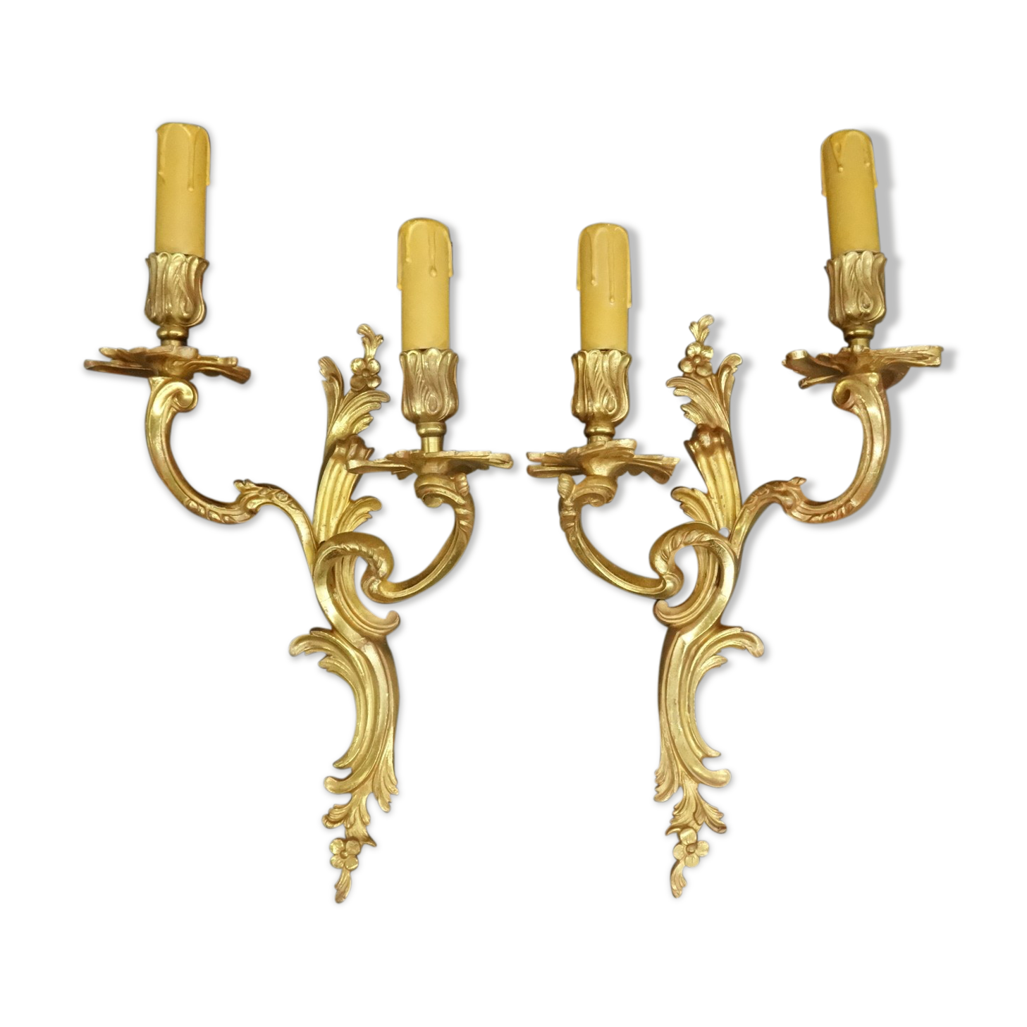 Pair of Louis XV style appliques
