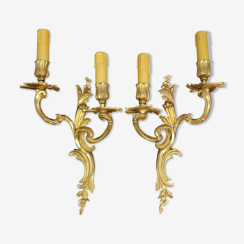 Paire d'appliques style Louis XV