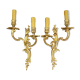 Paire d'appliques style Louis XV