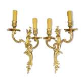 Paire d'appliques style Louis XV