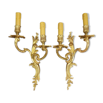 Paire d'appliques style Louis XV