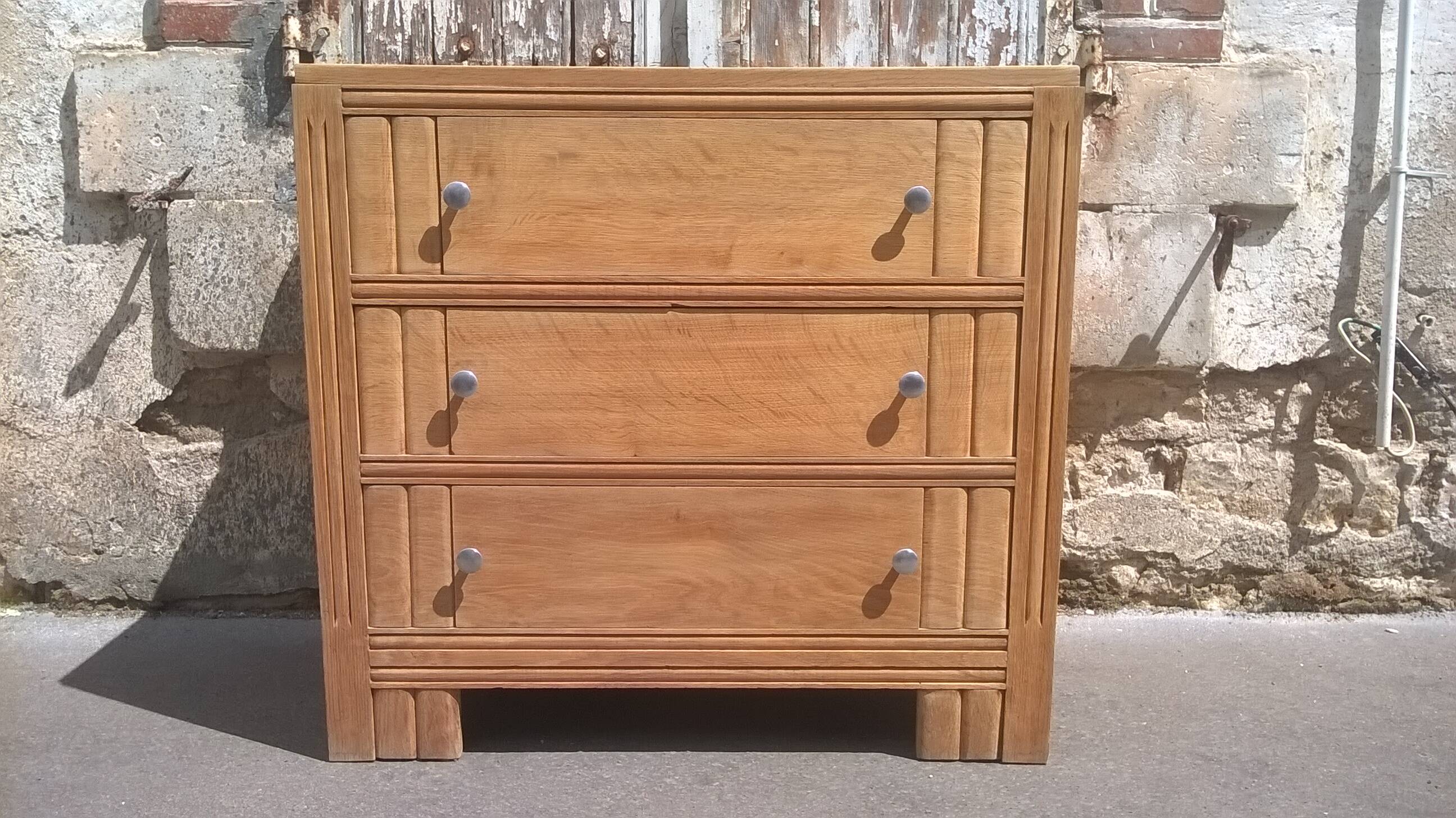 Parisian chest of drawers, Brut Art Deco