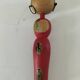Pair of Japanese Kokeshi dolls - 1950s-1970s