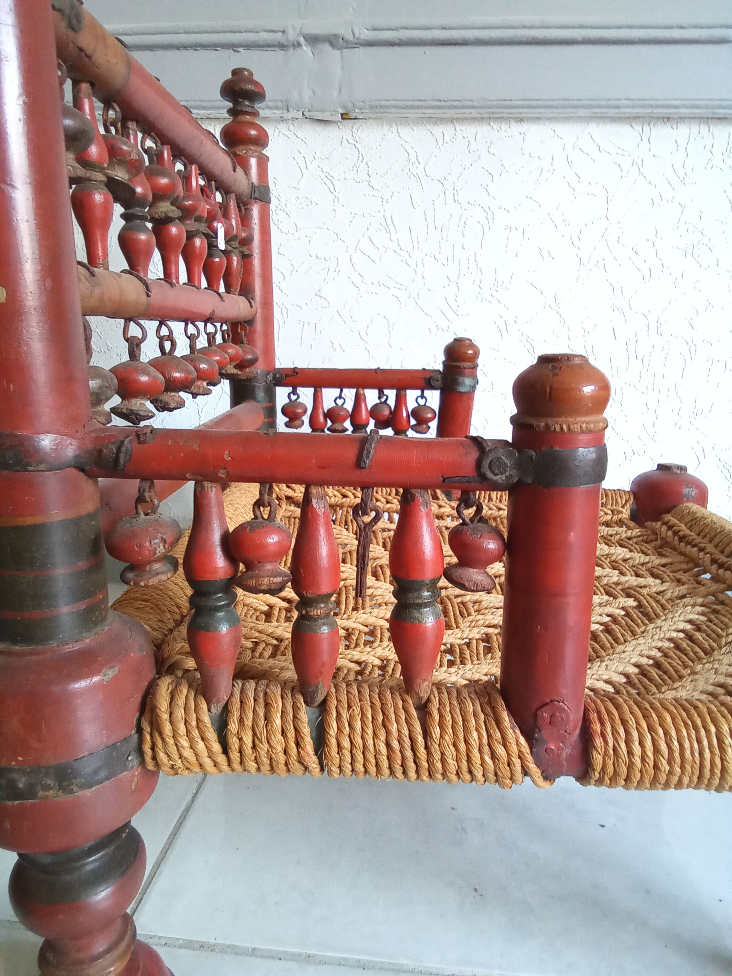 Traditional Indian low chair