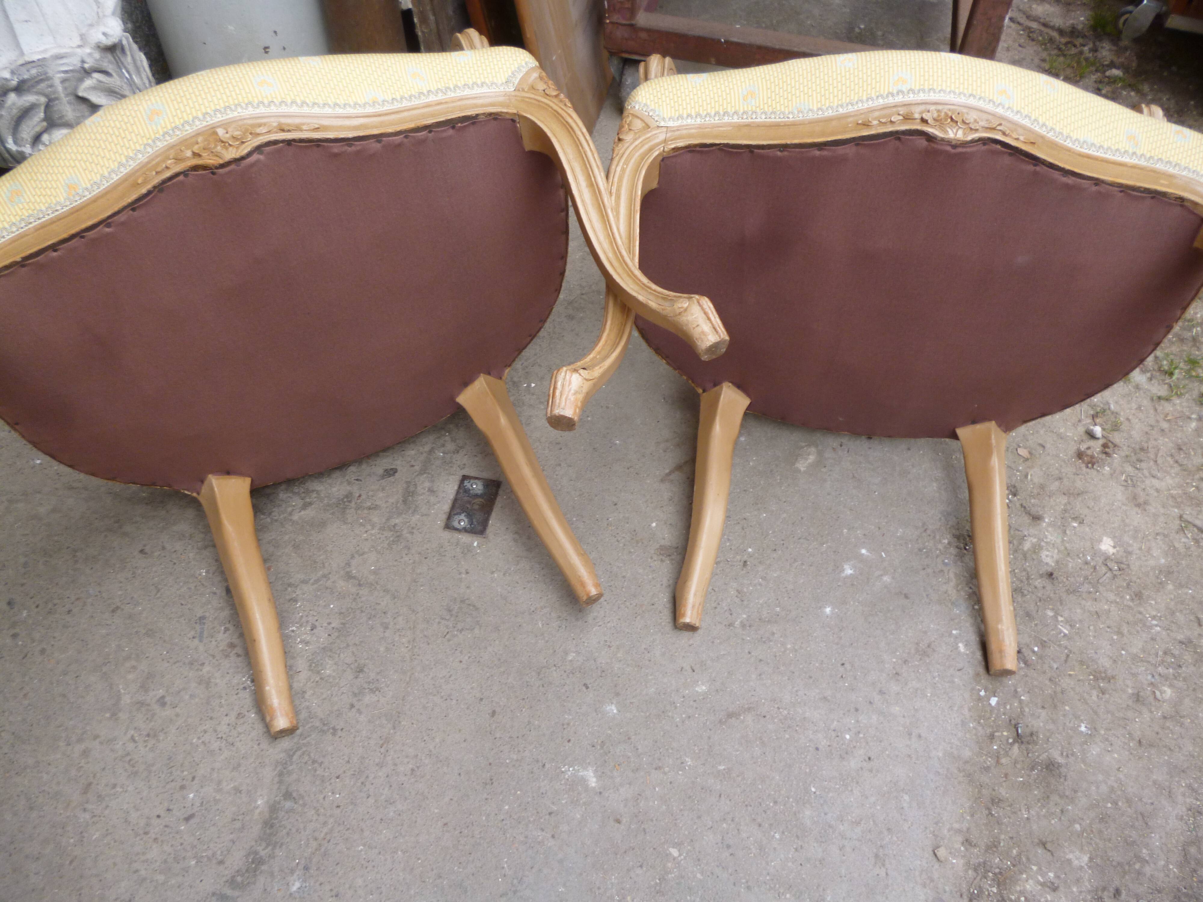 Louis XV style chairs