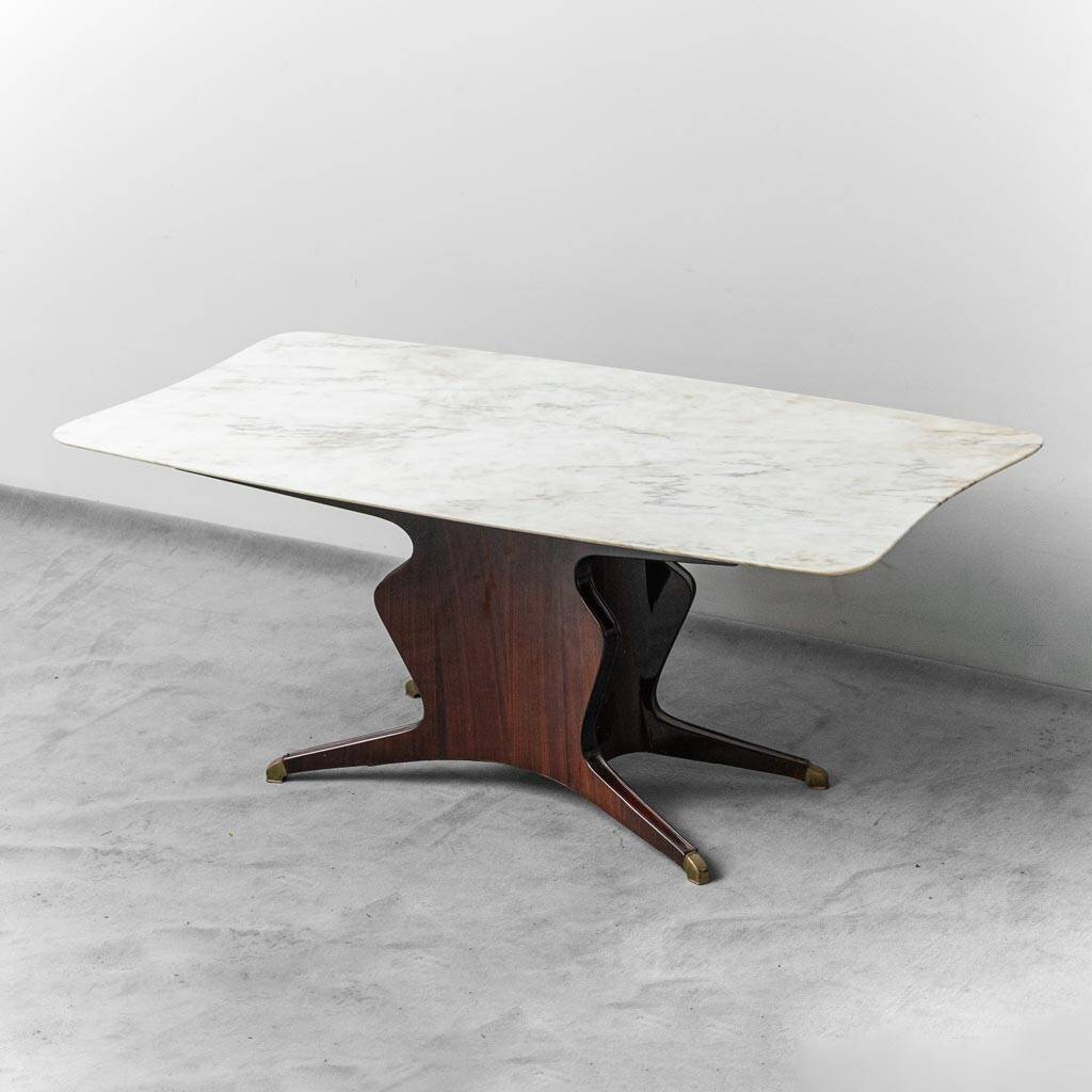 Osvaldo Borsani 1950s vintage modernist dining table