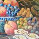 Peinture huile sur toile nature morte