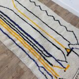Handmade Berber wool mrirt rug 256 X 146 CM