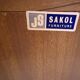 Mid Century Retro Vintage J.S. Sakol Teak Sideboard – 1960s–1970s  Scandina