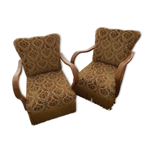 paire de fauteuils art