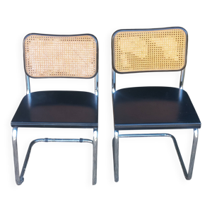 Paire chaises Marcel - breuer b32