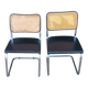 Paire de chaises de Marcel Breuer cesca B32